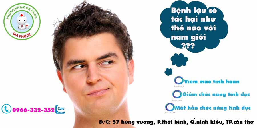 tác hại của bệnh lậu