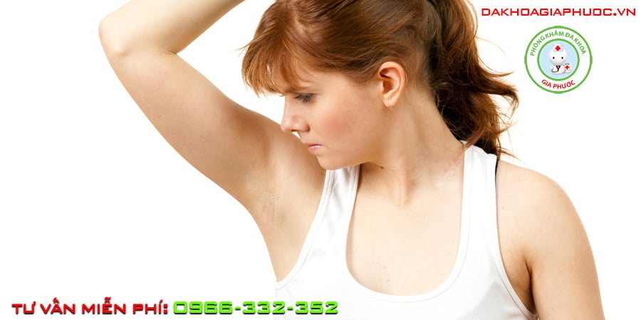 xét nghiệm chuẩn đoán bệnh hôi nách tại phòng khám đa khoa Gia Phước