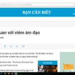 Đừng chủ quan với viêm âm đạo