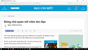Đừng chủ quan với viêm âm đạo