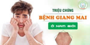Triệu chứng bệnh giang mai ở nam giới