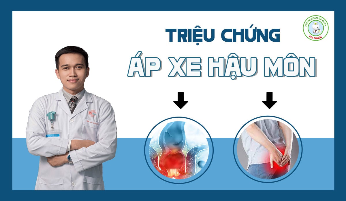 triệu chứng áp xe hậu môn