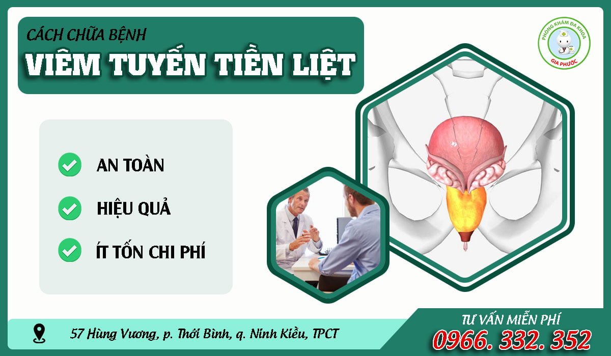 CÁCH CHỮA BỆNH VIÊM TUYẾN TIỀN LIỆT 16 Bệnh viêm tuyến tiền liệt