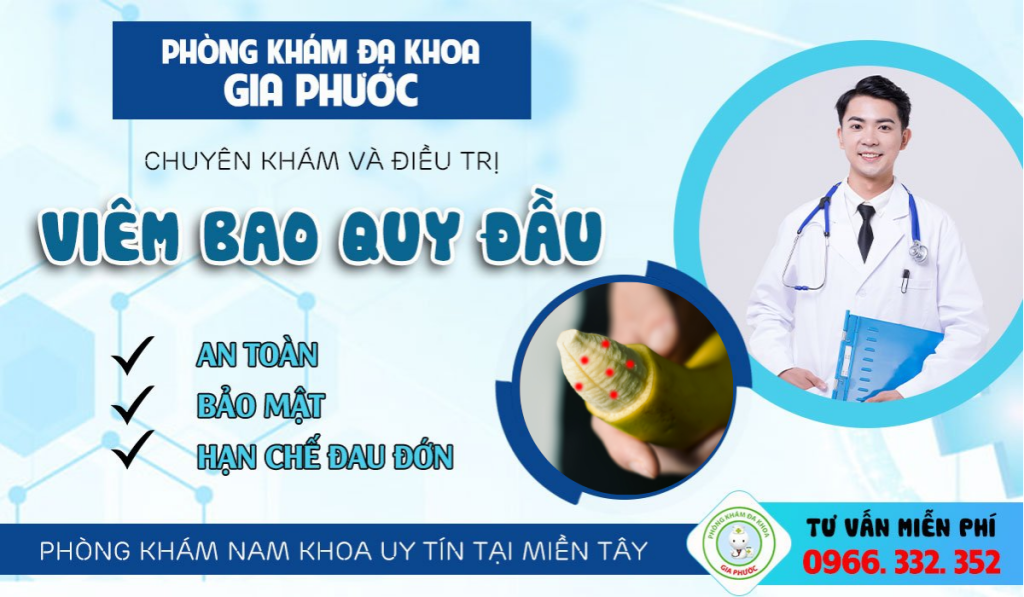 Phương pháp điều trị viêm bao quy đầu hiệu quả