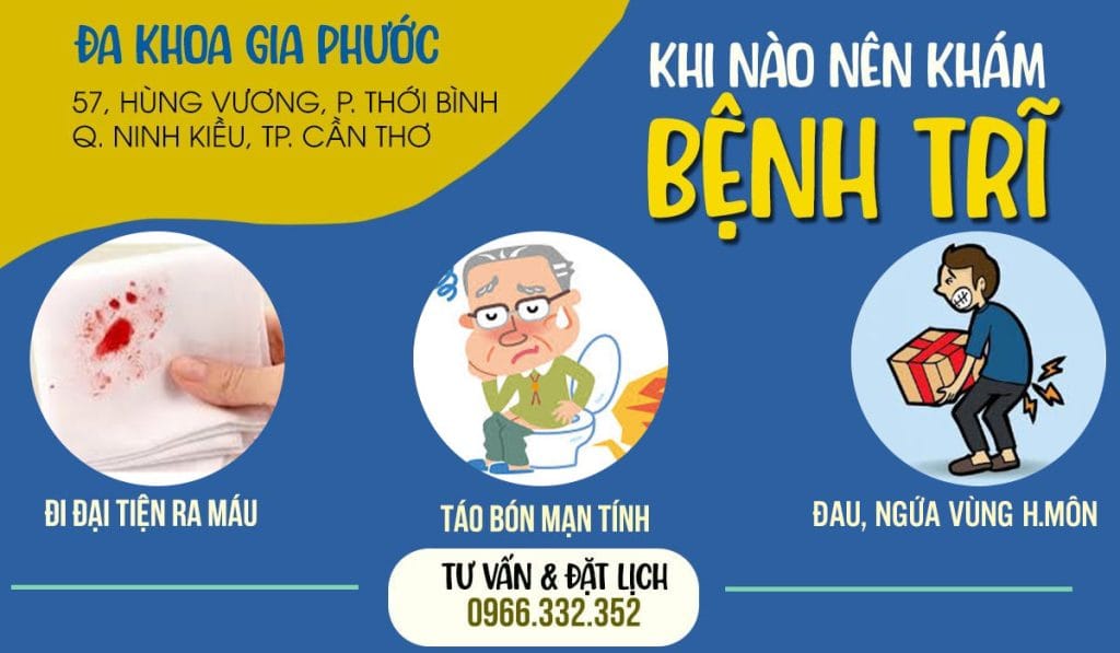 Khi nào nên đi khám bệnh trĩ?