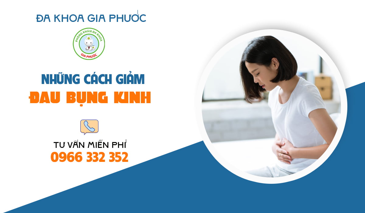cách giảm đau bụng kinh