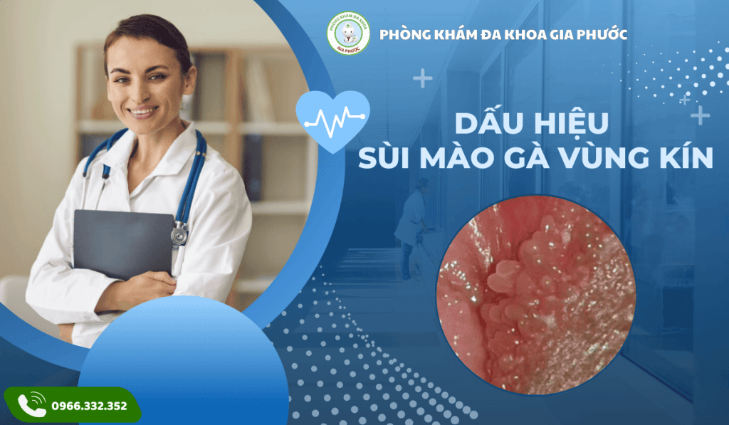 Dấu hiệu sùi mào gà vùng kín