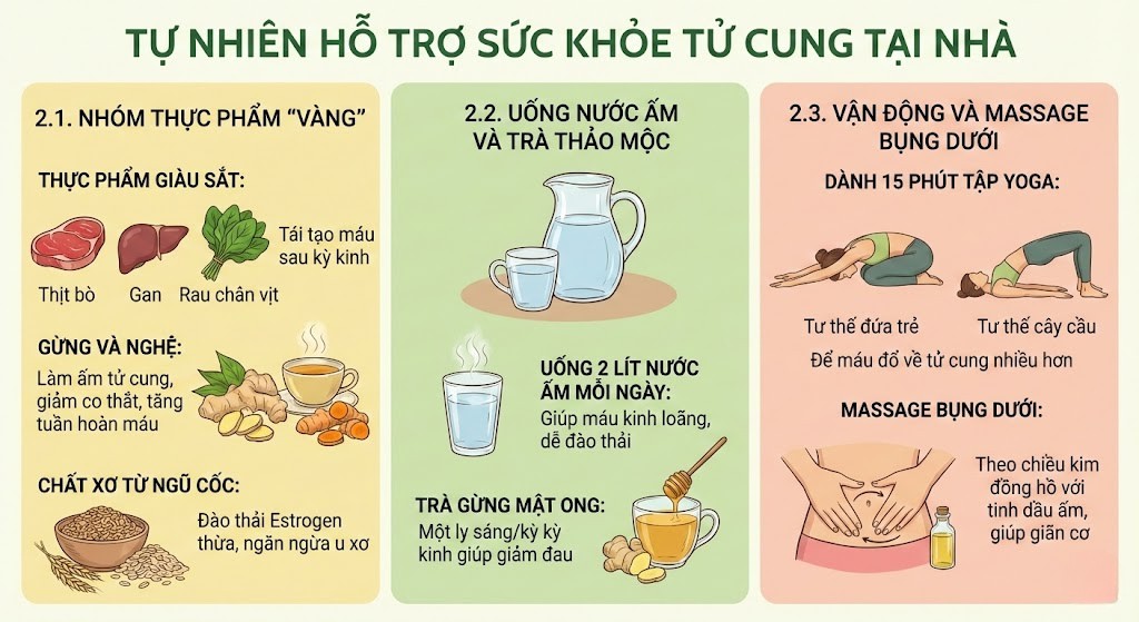 Cách Thải Độc Tử Cung Tại Nhà: 7+ Phương Pháp Tự Nhiên & Lưu Ý Y Khoa Quan Trọng 4 Các cách thải độc tử cung tại nhà