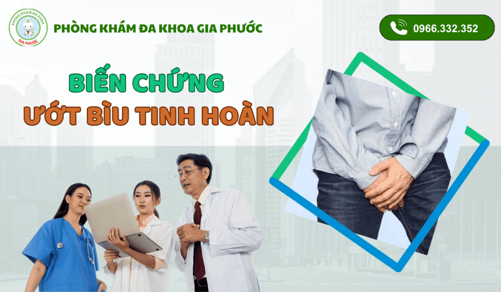 ướt bìu tinh hoàn