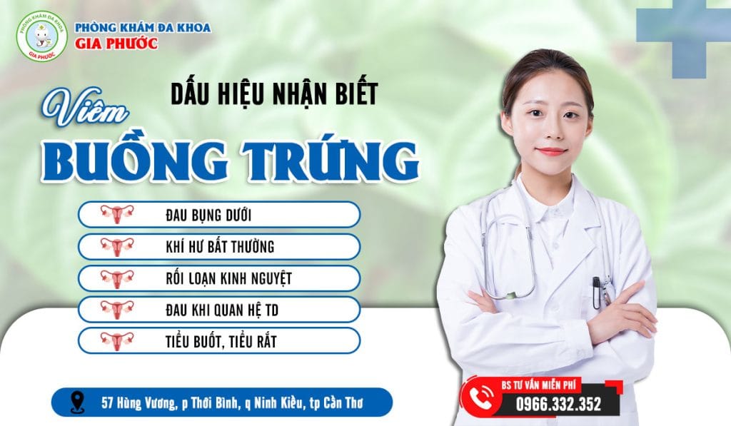 Dấu hiệu nhận biết bệnh viêm buồng trứng ở nữ giới