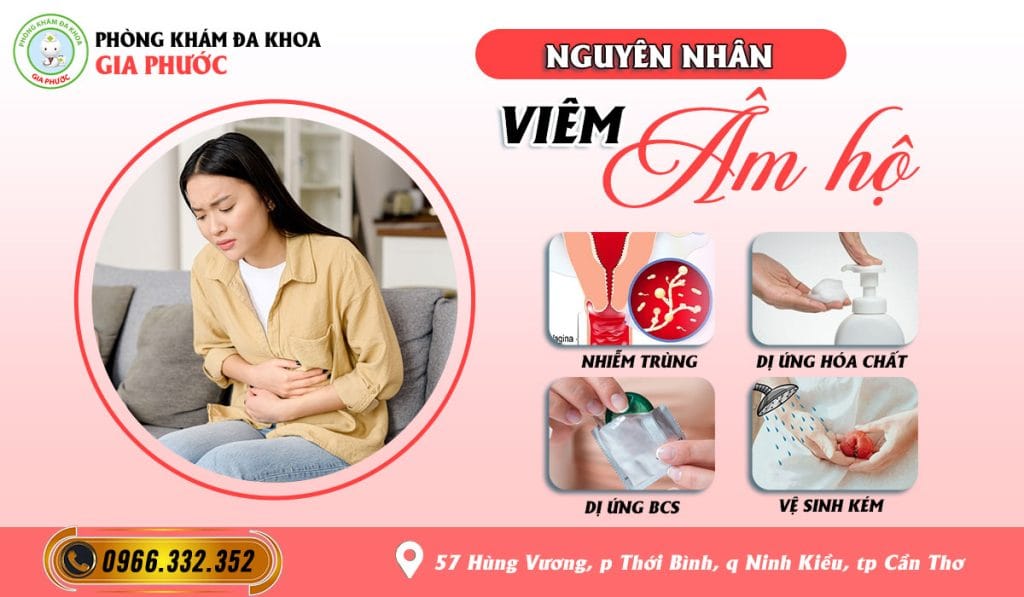 Nguyên nhân gây viêm âm hộ 