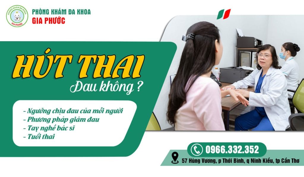 Hút thai có đau không còn phụ thuộc vào nhiều yếu tố
