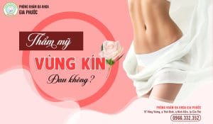 Thẩm mỹ vùng kín có đau không? 1 Thẩm mỹ vùng kín có đau không?