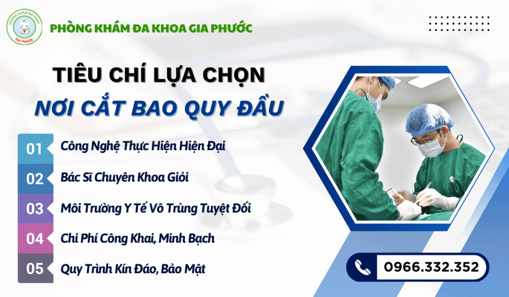 Cắt bao quy đầu tại sóc trăng