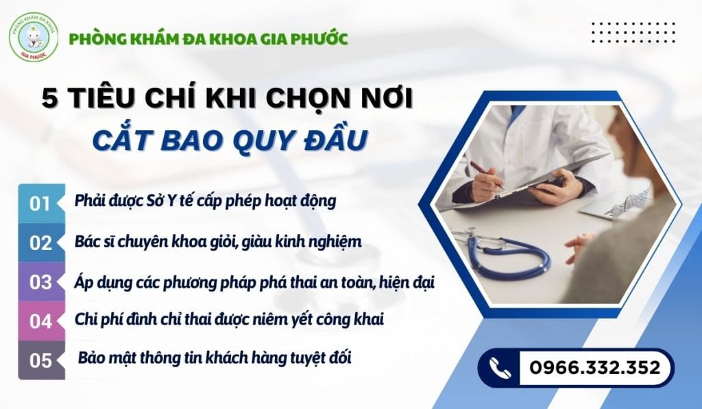 Cắt bao quy đầu tại vĩnh long