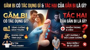 Găm bi có tác dụng gì và tác hại của gắn bi