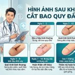 Tổng hợp hình ảnh sau khi cắt bao quy đầu