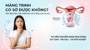 Màng trinh có sờ được không