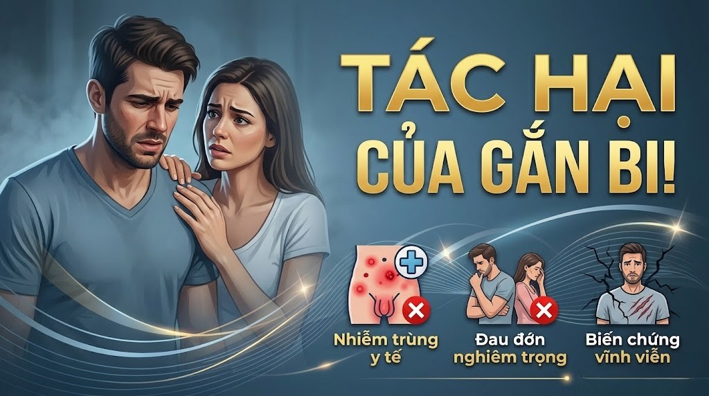 Tác hại của gắn bi