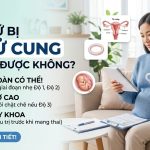 Phụ nữ bị sa tử cung có thai được không