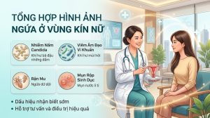 Hình ảnh ngứa vùng kín ở nữ