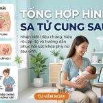 Tổng hợp hình ảnh sa tử cung sau sinh