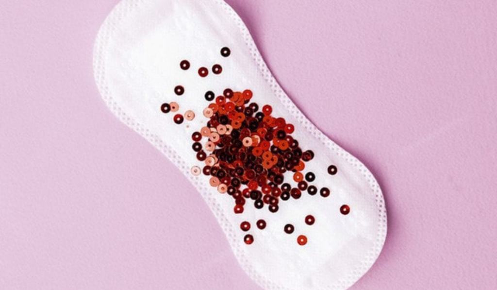 Hình ảnh kinh nguyệt vón cục bình thường