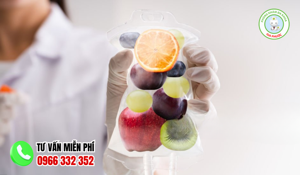 Người mệt mỏi có nên truyền nước hoa quả không