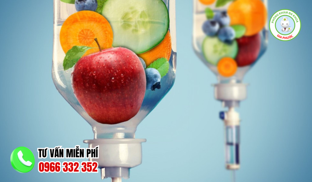 Truyền nước hoa quả có tác dụng gì 