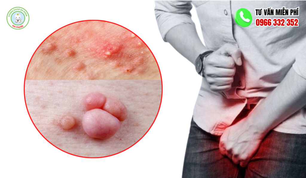 Hình Ảnh Nổi Mụn Ở Vùng Kín Nam Và Cách Điều Trị An Toàn 2 hình ảnh nổi mụn ở vùng kín nam