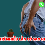 Cắt trĩ nhiều lần có sao không