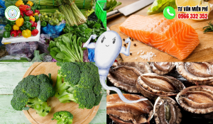 ăn gì để tinh trùng không bị vón cục
