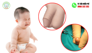 Bao quy đầu trẻ em bình thường và bất thường