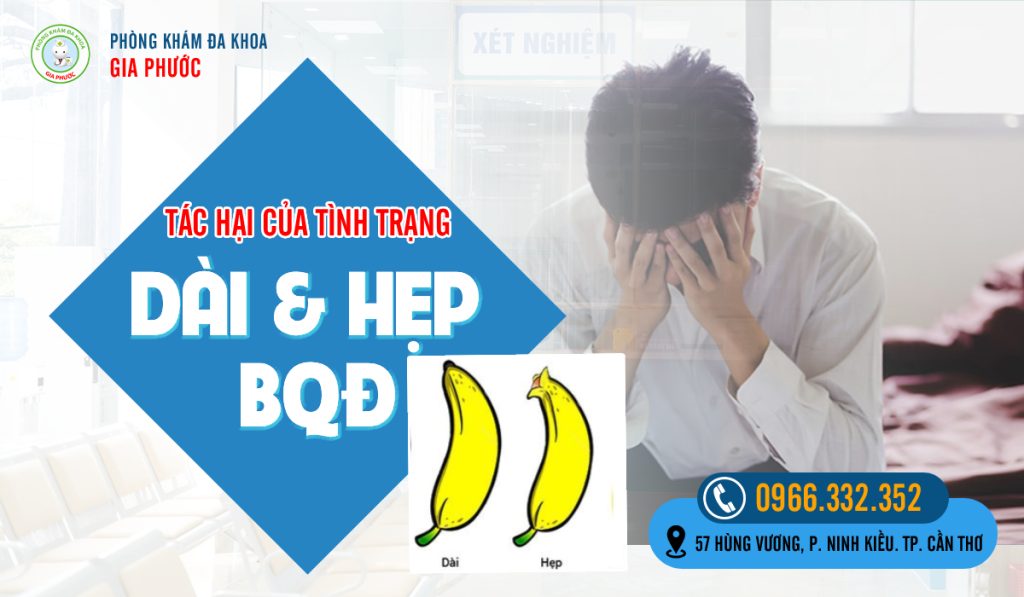 Tác hại của dài và hẹp bao quy đầu