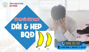 Tác hại của dài và hẹp bao quy đầu