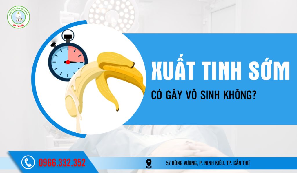 Xuất Tinh Sớm Có Gây Vô Sinh Không? Giải Đáp Chuẩn Y Khoa & Cách Điều Trị Hiệu Quả 1 Xuất tinh sớm có gây vô sinh không?