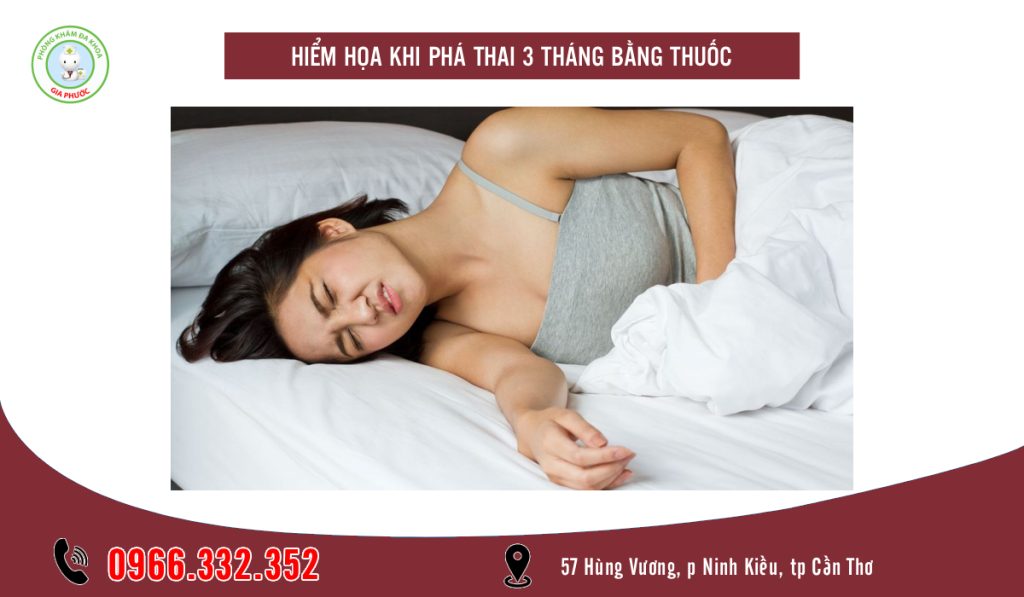 Hiểm họa khi phá thai 3 tháng bằng thuốc