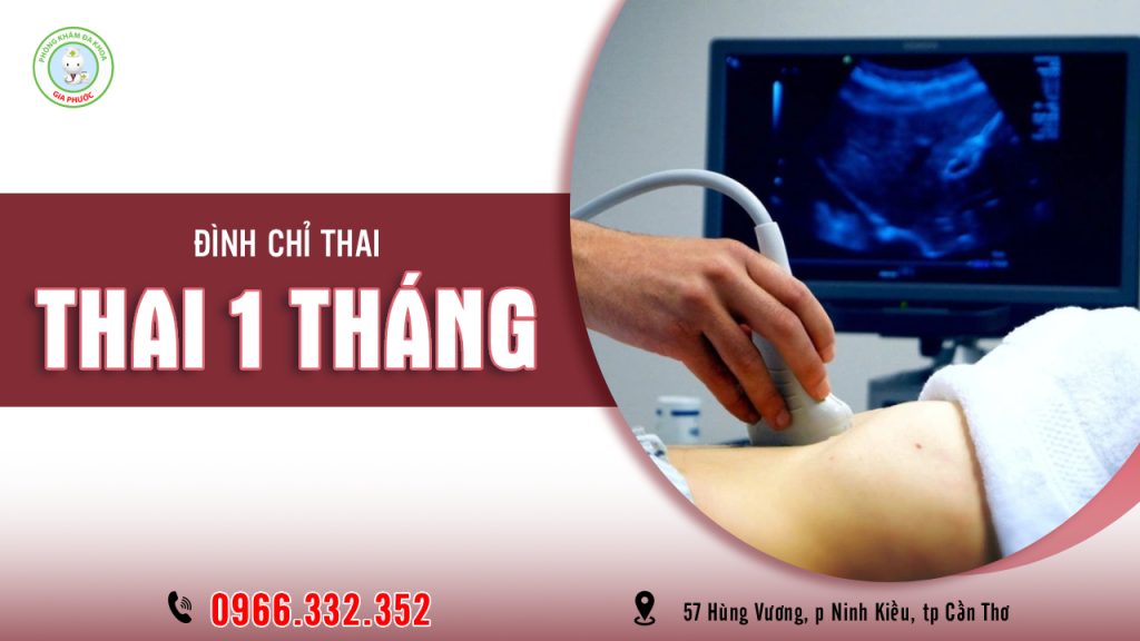 Mang thai 1 tháng có bỏ được không?